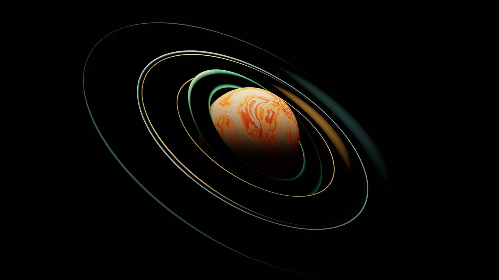 Ringed planet